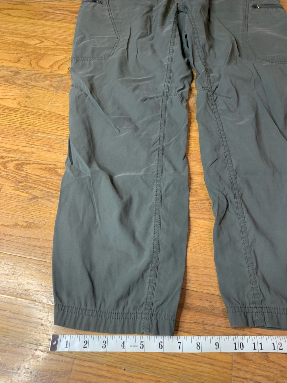 BC Clothing Expedition Men's Gray Hiking Cargo Pants Size 34x30 - Picture 8 of 8